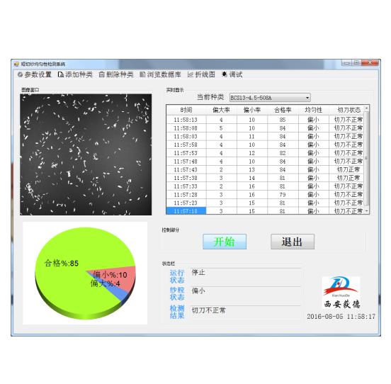 短切紗均勻度檢測